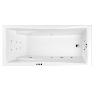 Гидромассажная ванна WHITECROSS Palace 0104.180080.100.SMART.CR 180x80 см Smart хром